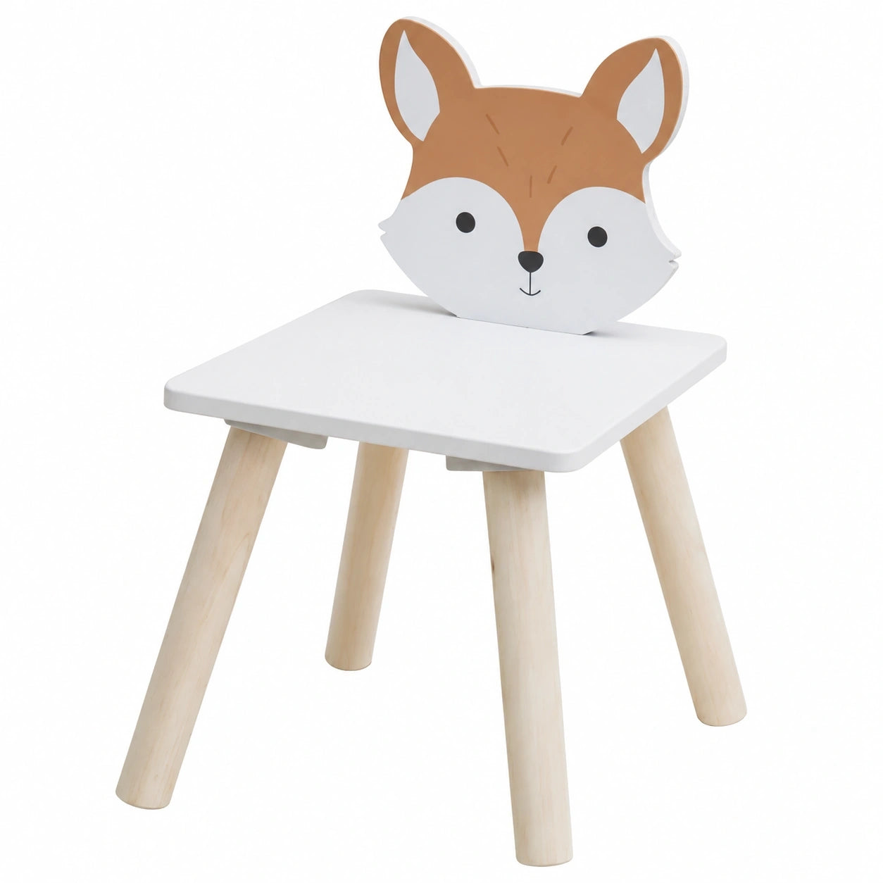 Kinderstuhl Fuchs-Design – Komfortabler und Niedlicher Hocker für Kinder