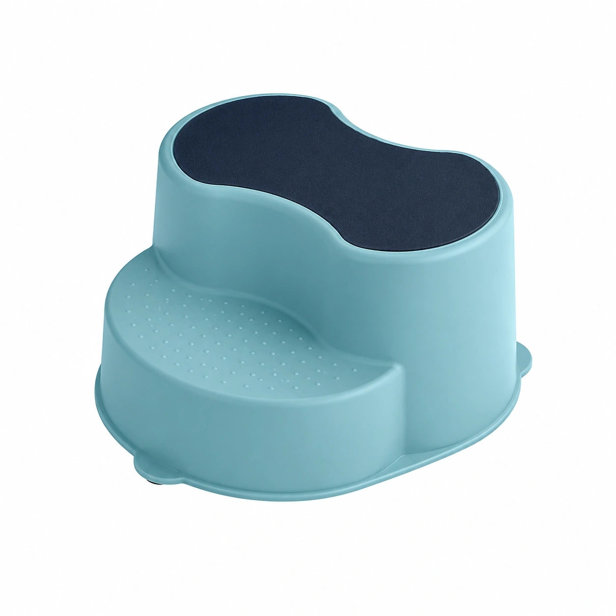 Rotho Babydesign Kinder Trittschemel aus Recyclingmaterial, Türkis