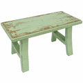 Vintage Holzhocker für Kinderzimmer und Garten - Natur Rustikaler Stil
