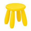 IKEA MAMMUT Kinderhocker für drinnen und draußen, Gelb