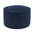 LUMALAND Komfort Pouf Feincord - Weiches Sitzkissen für Erwachsene und Kinder, 25x45cm, 50L